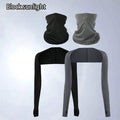 11618 1a-112 Máscara De Sombra De Verano Para Exteriores Para Montar En Bicicleta Con Mangas De Hombro