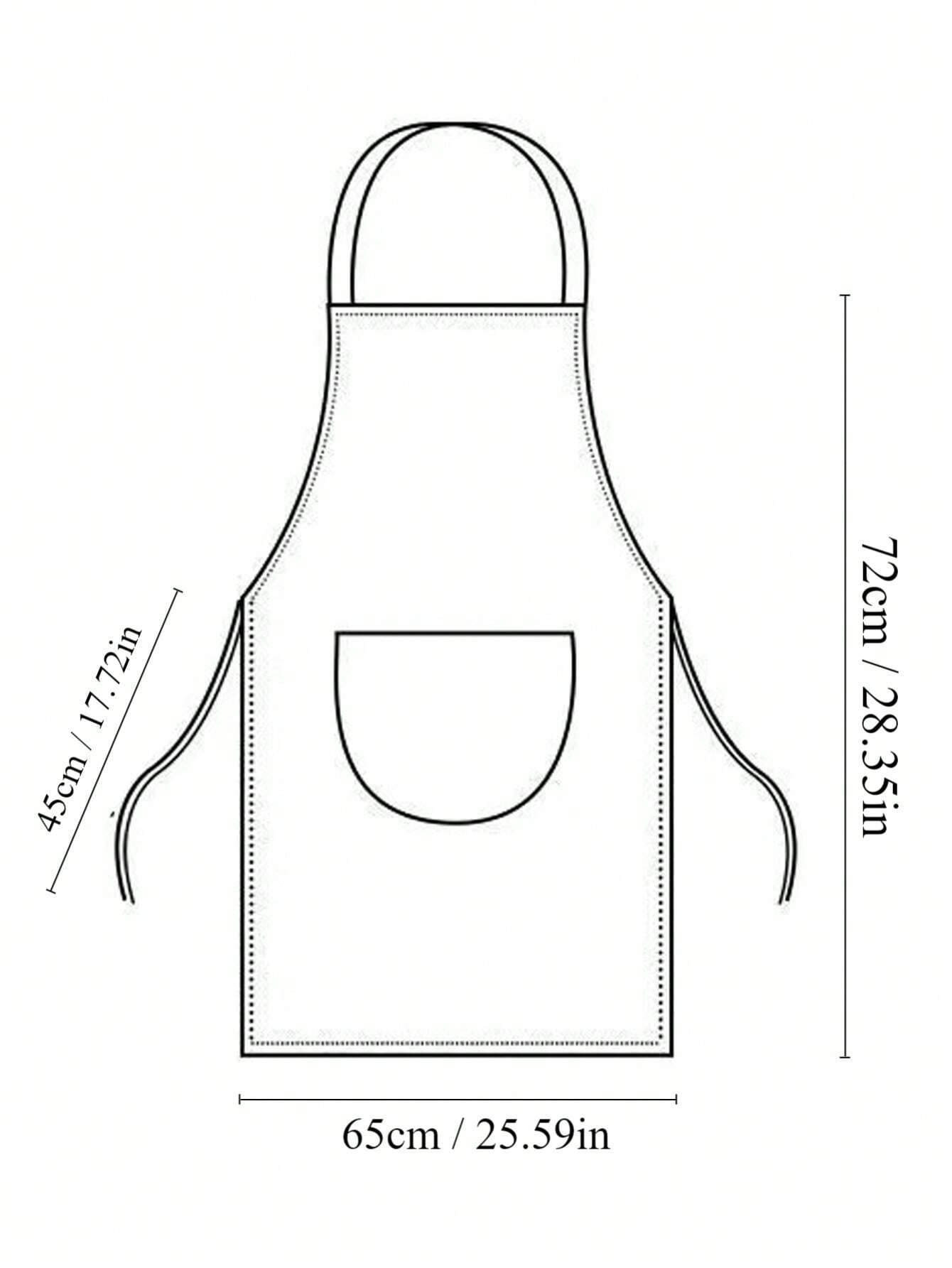 17207 1a-034 Delantal Impermeable 1 Pza