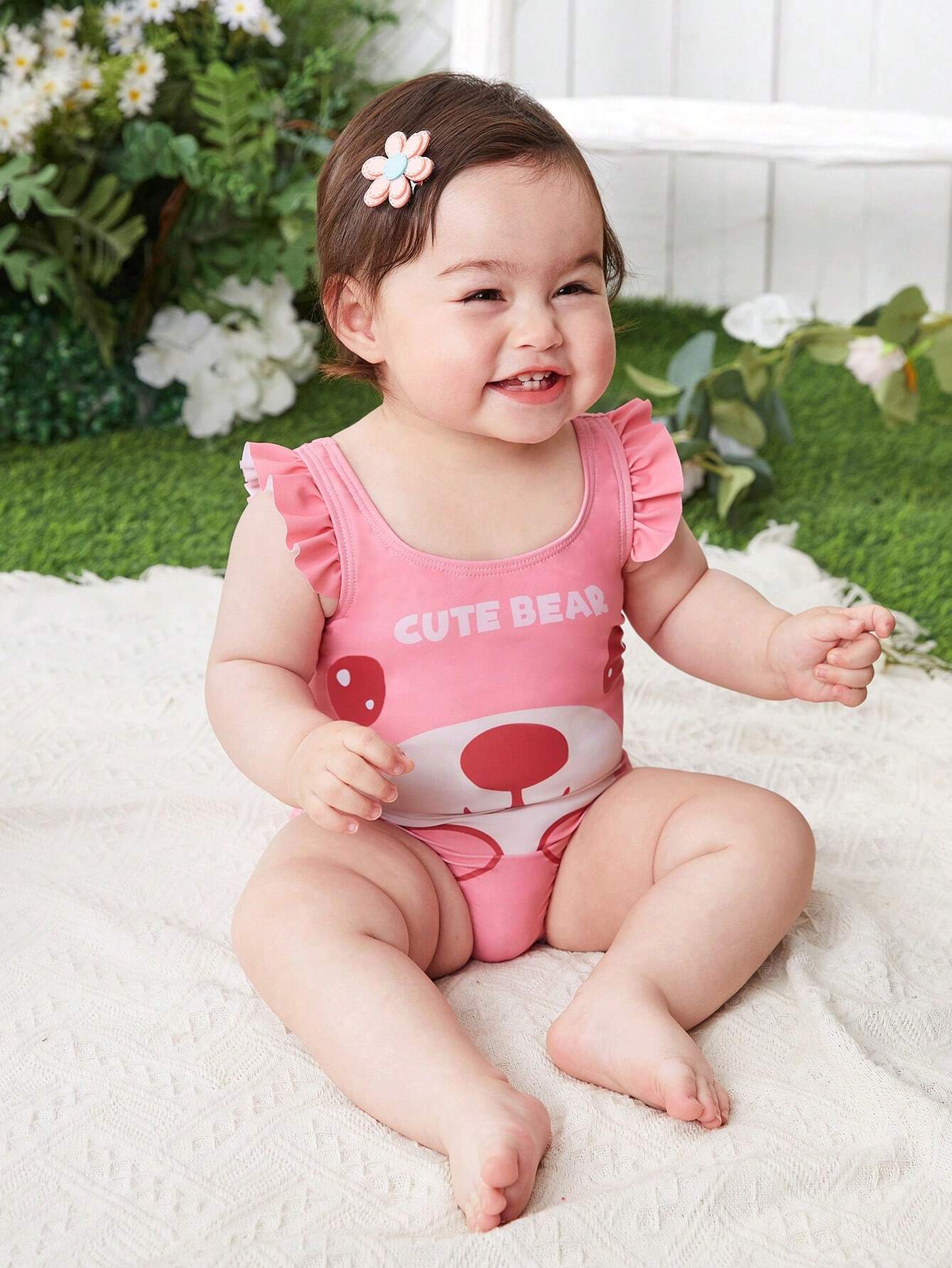 15543 1a-021 Traje De Baño Niña 1 Pza