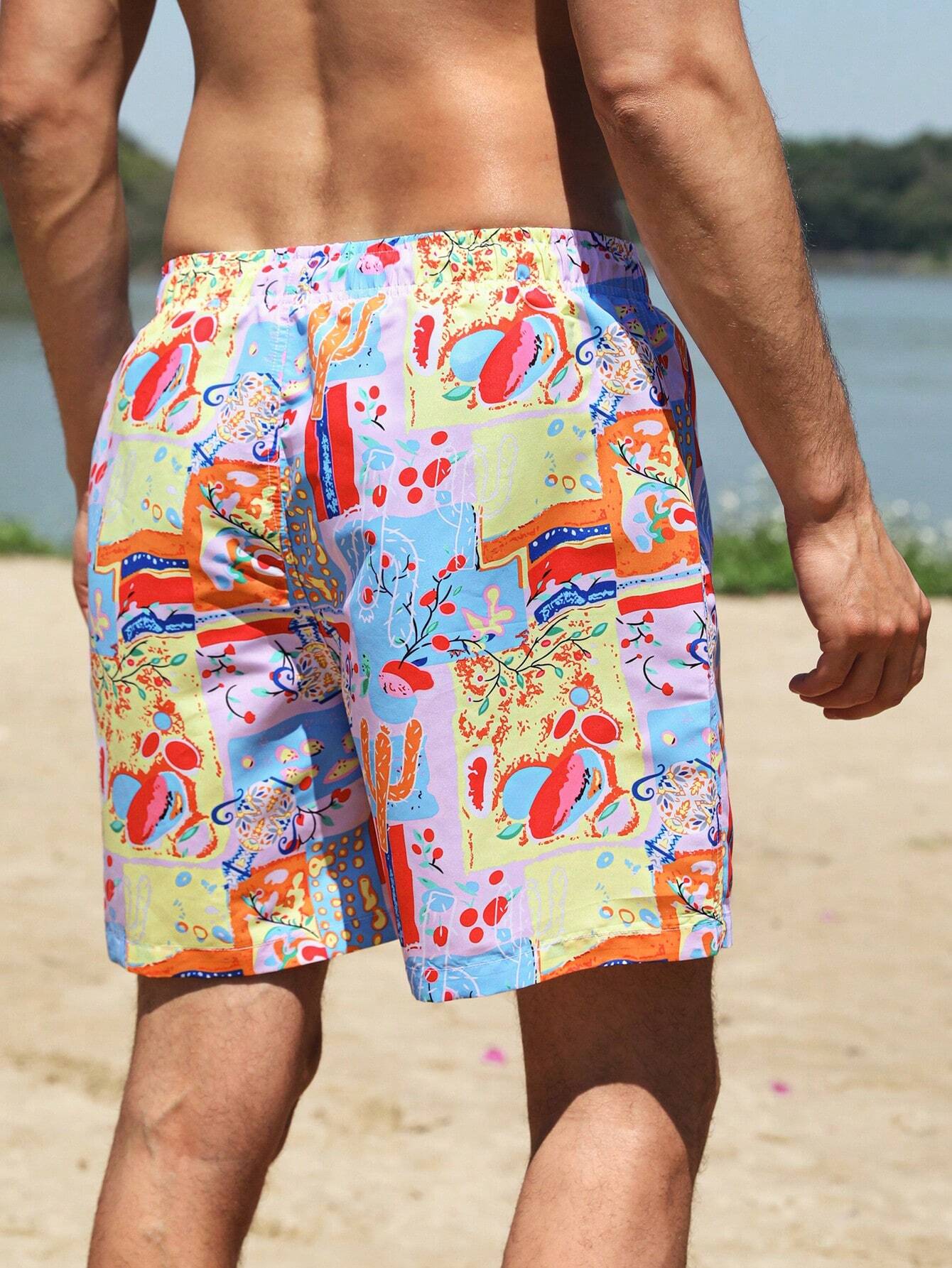 12368 1t-012 Short de playa para hombres 1 Pza