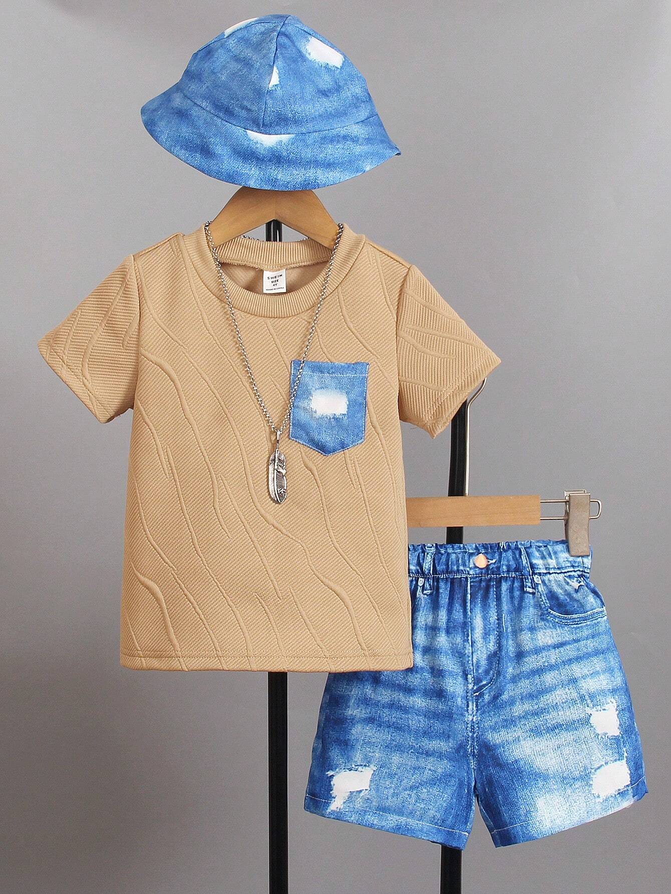15919 2a-01-19 Conjunto Ropa Niños 3 Pzas