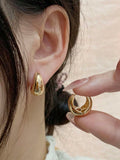 15112 1b-05-17 Pendientes minimalistas 2 Pzas