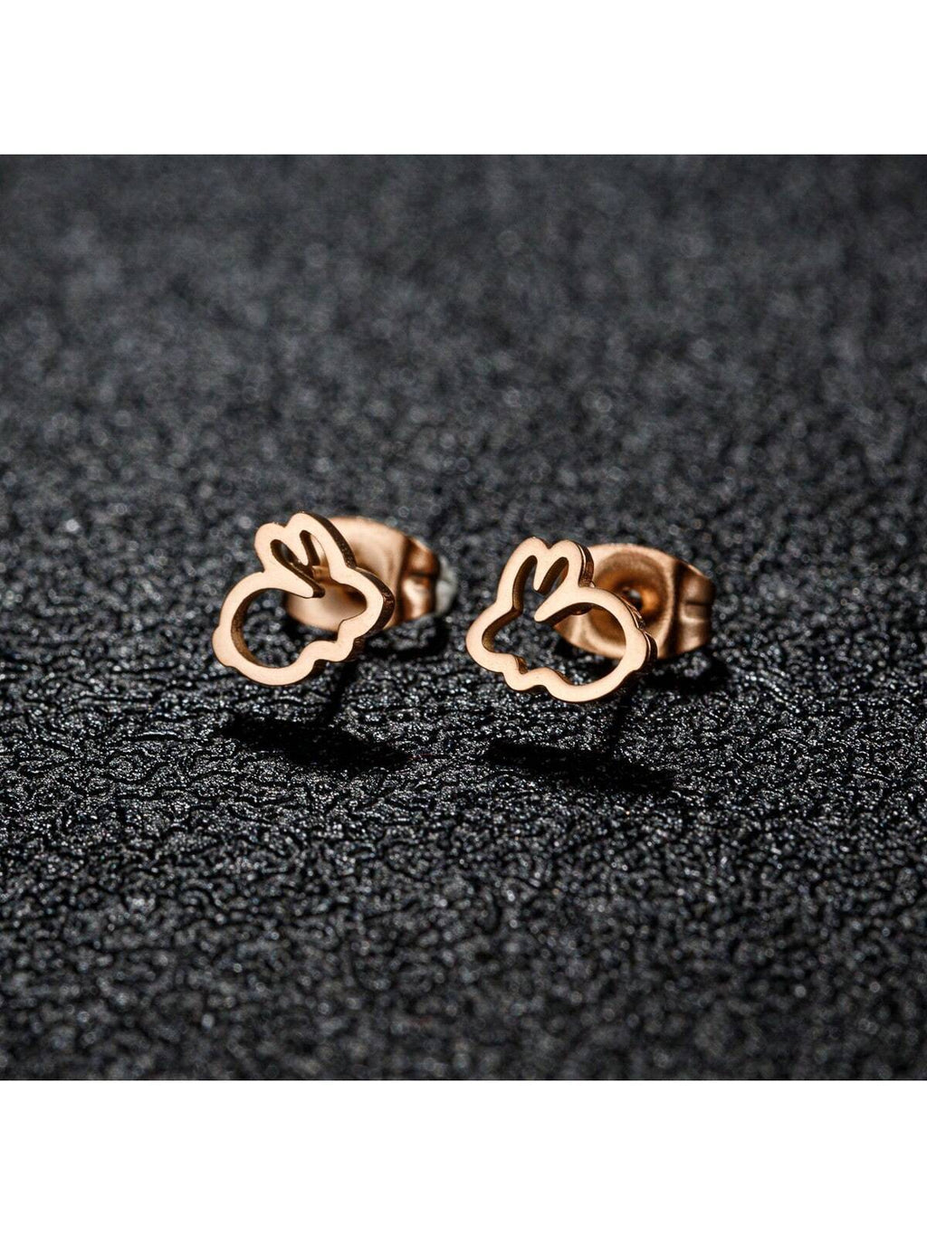14325 1b-004 Pendientes Diseño Conejo 1 Par
