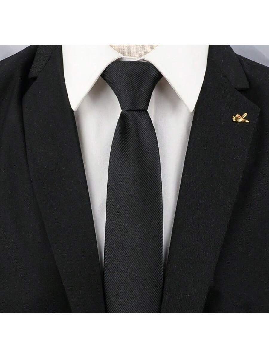 13508 1b-062 Corbata Negra Formal 1 Pza