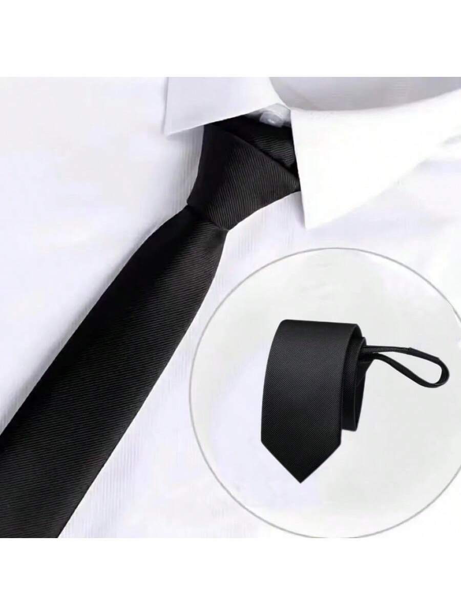 13508 1b-062 Corbata Negra Formal 1 Pza