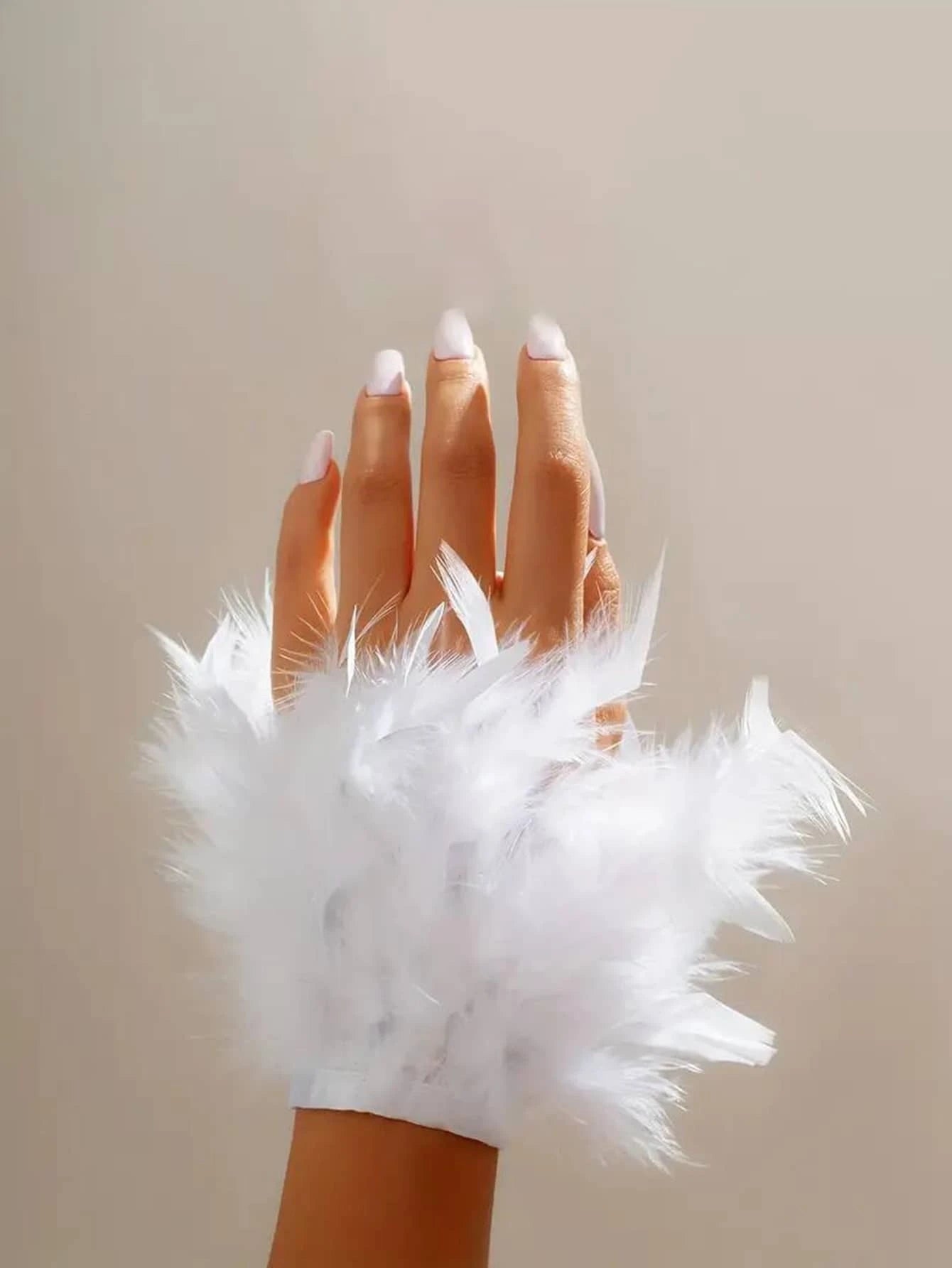 13346 1a-007 Una Pieza De Pulsera De Pluma