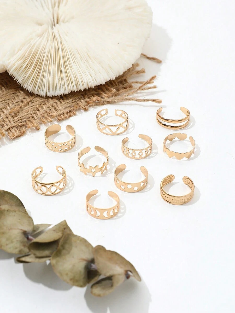12552 1b-077 Anillos 10 pza