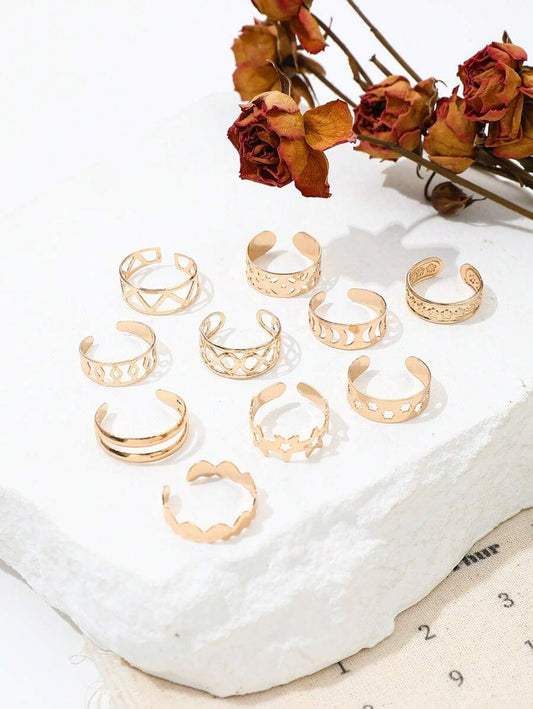 12552 1b-077 Anillos 10 pza