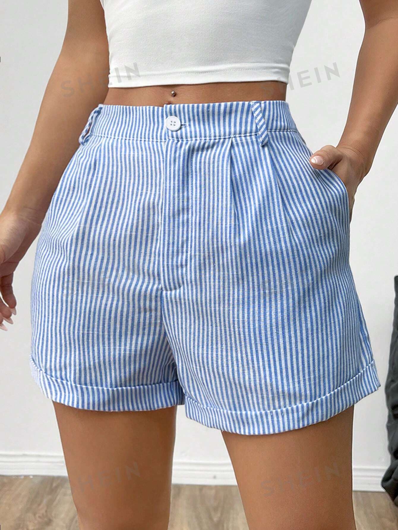 14800 1a-06-11 Shorts De Rayas 1 Pza