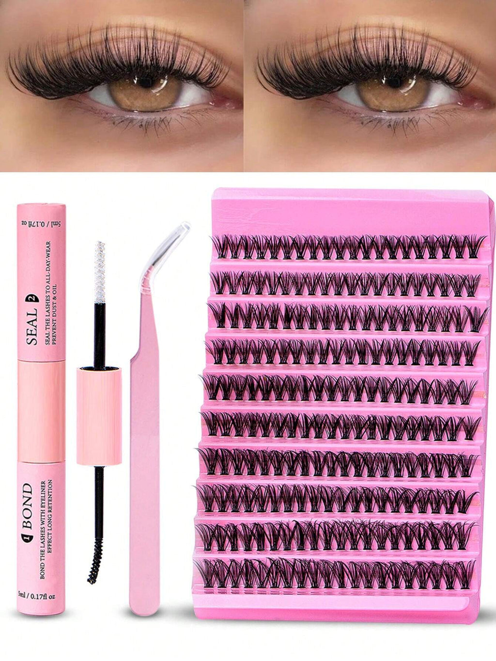 17390 1b-015 Kit de extensión de pestañas