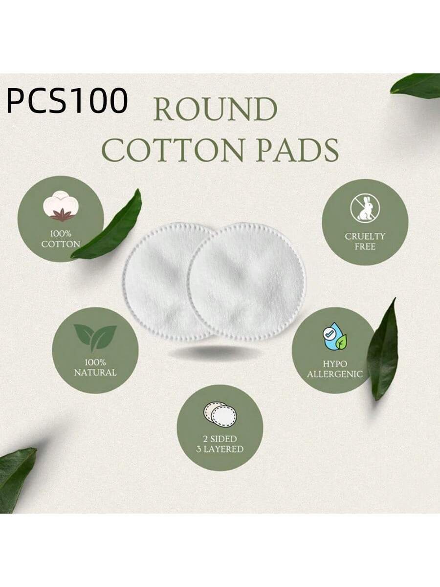 12481 1b-039 Almohadillas Faciales 100 Pzas