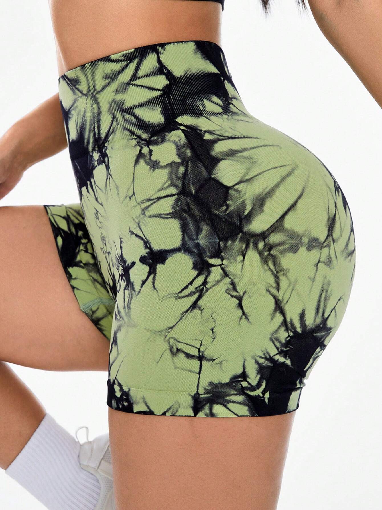 13216 1a-082 Short Deportivos De Tie-dye 1 za