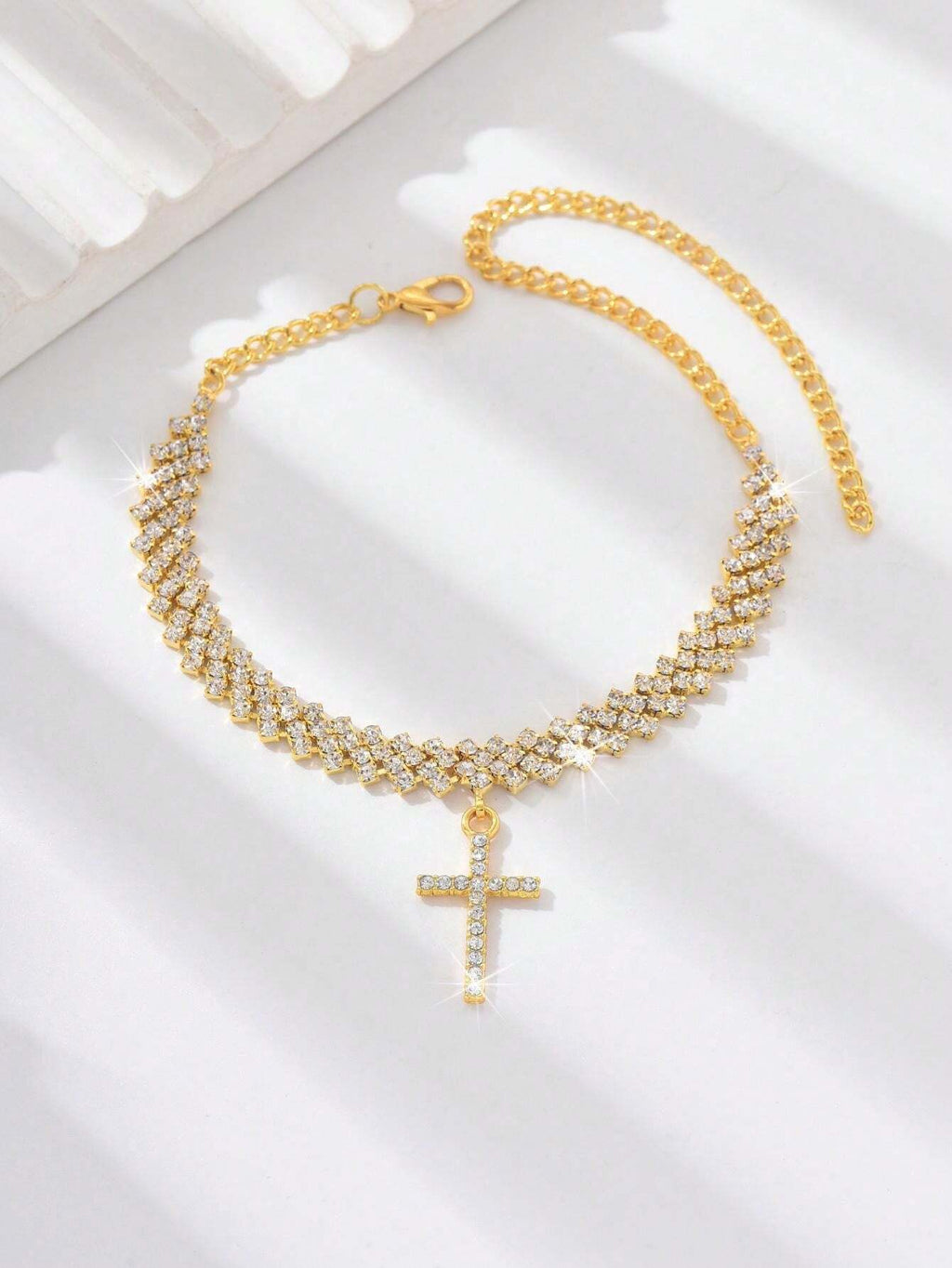 13256 1b-014 Tobillera de cruz 1 Pza