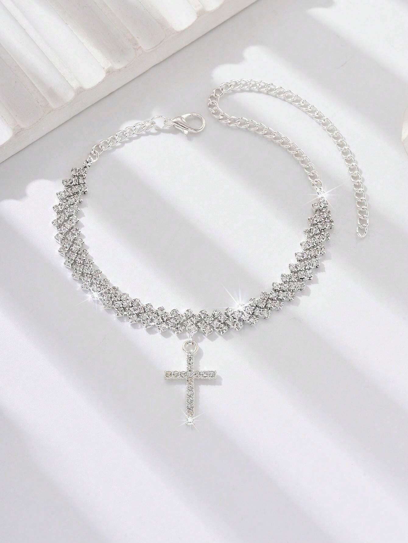 13256 1b-014 Tobillera de cruz 1 Pza