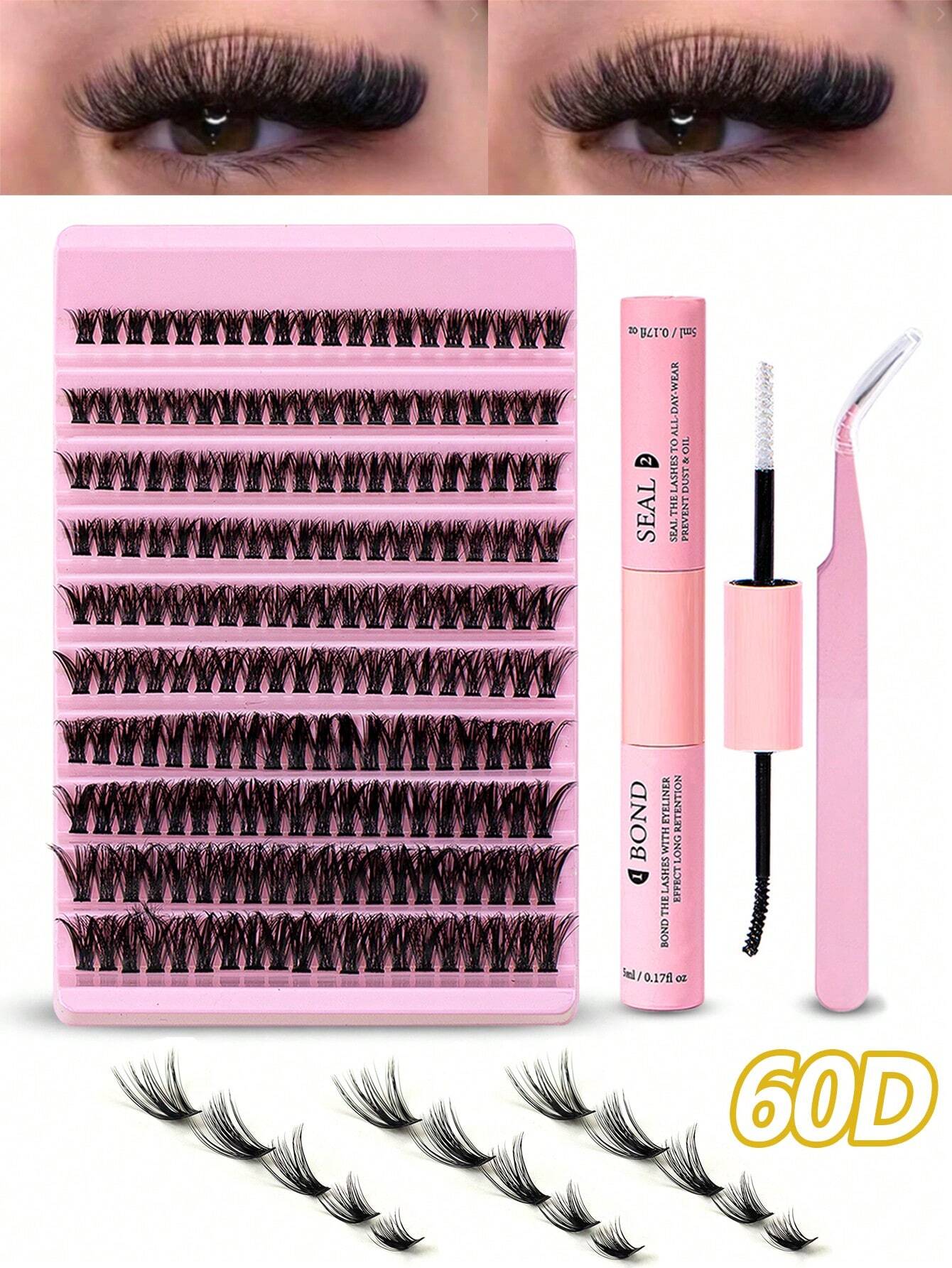 17389 1b-015 Kit de extensión de pestañas DIY