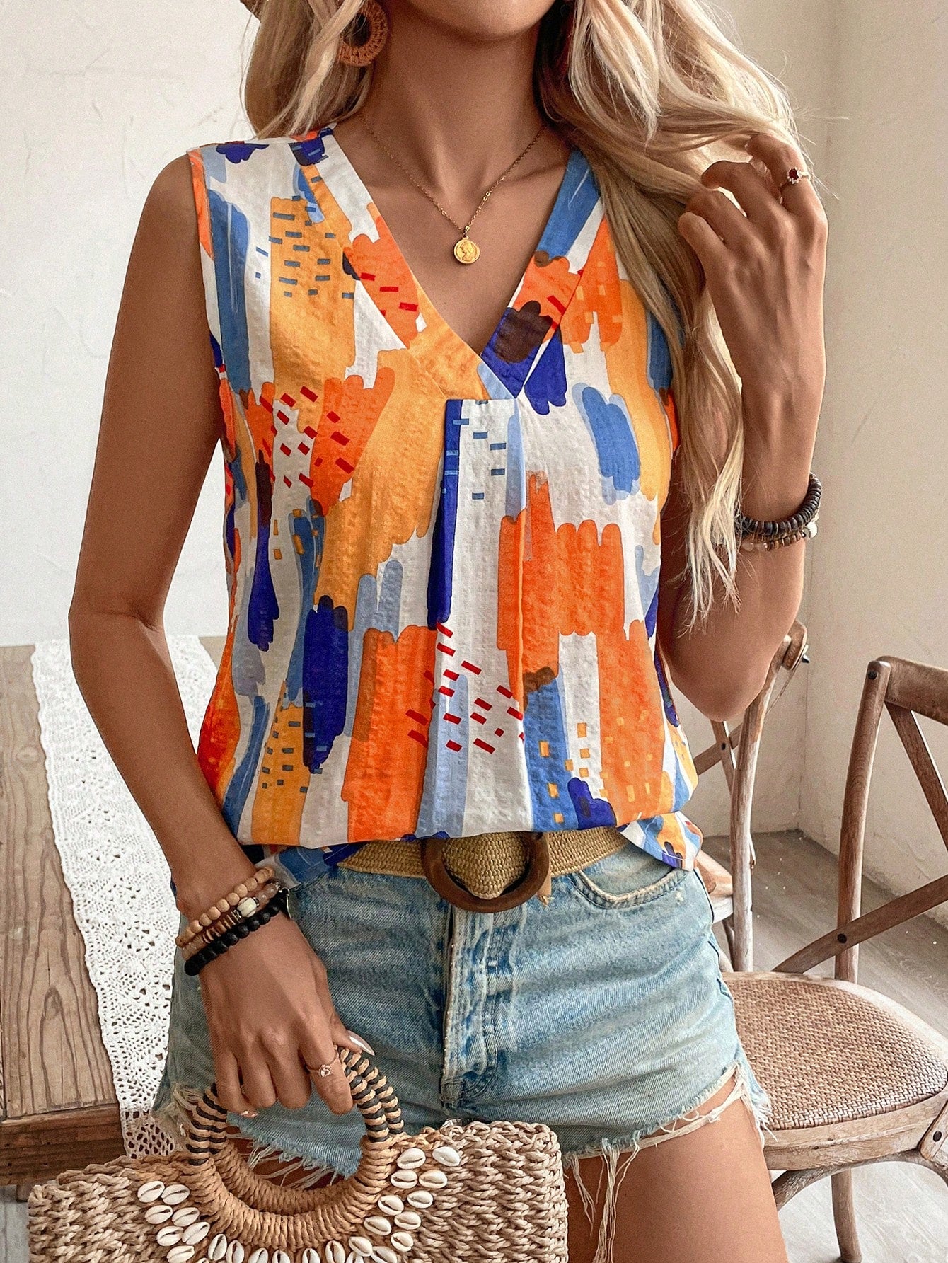 15902 2a-01-09 Blusa de verano 1 Pza