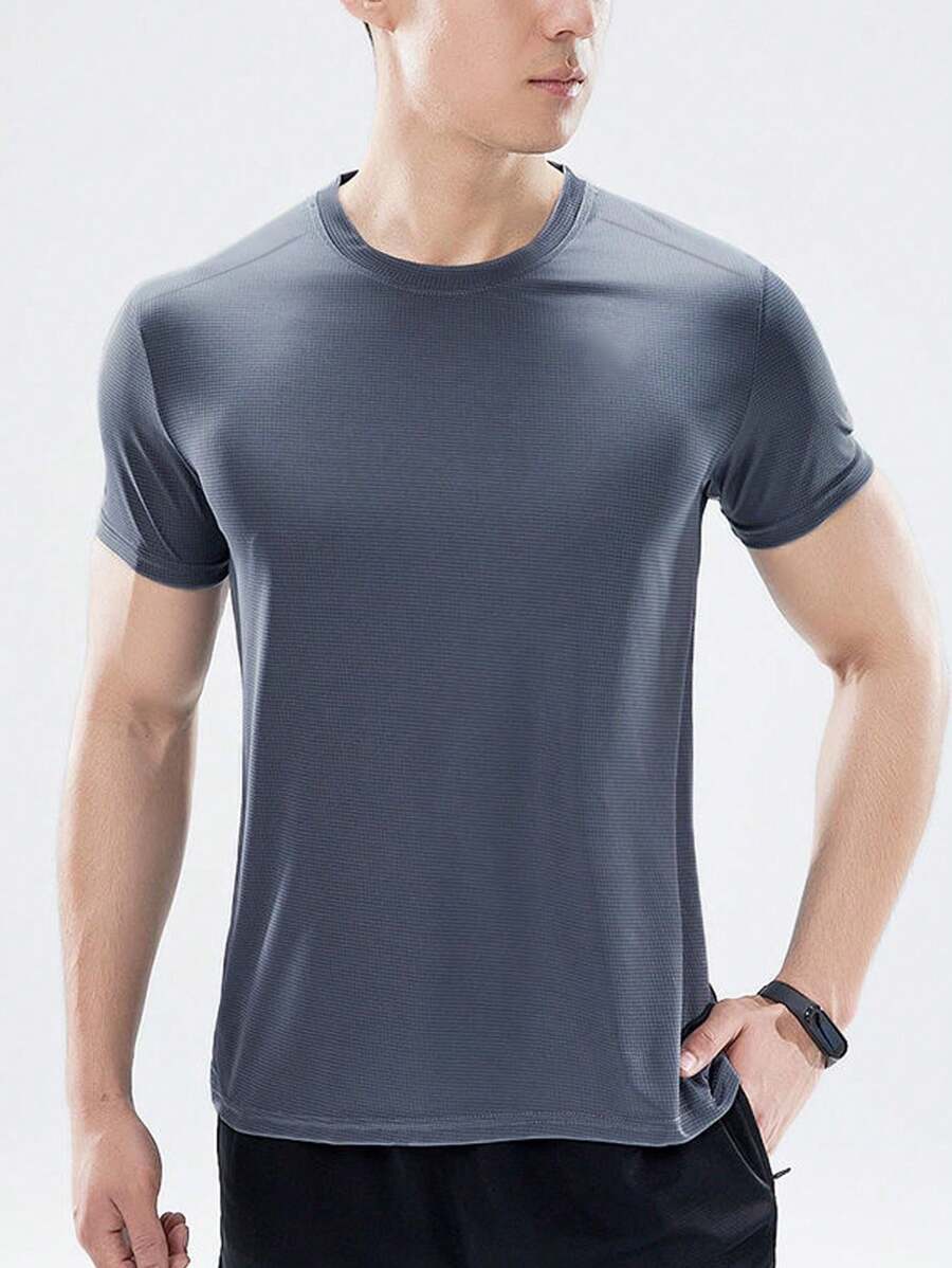 19114 1t-006 Camiseta deportiva de estilo novio para hombre