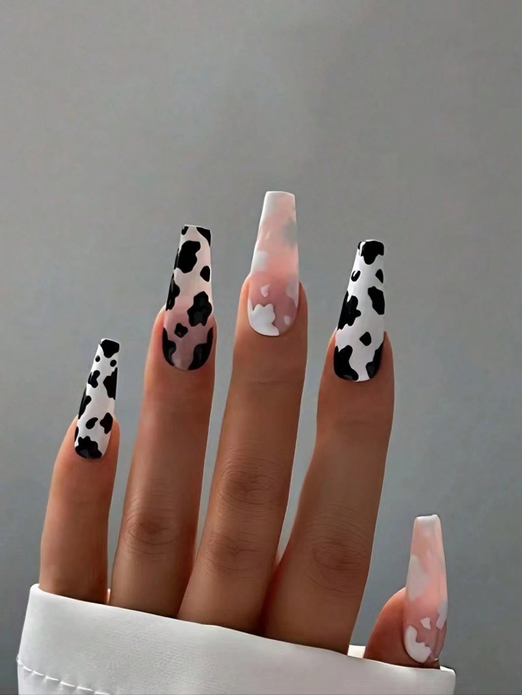 18356 1b-173 Uñas Minimalistas 24 Pzas