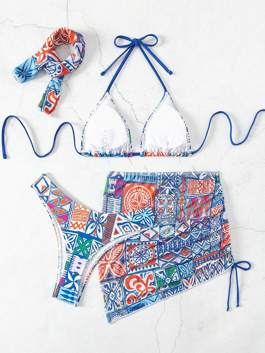 12697 1a-04-10 Bikini Multicolor 4 Pzas