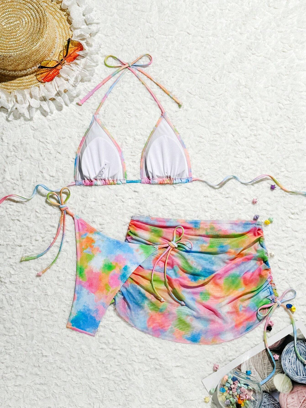12694 1t-010 Conjunto de bikini 3 Pzas