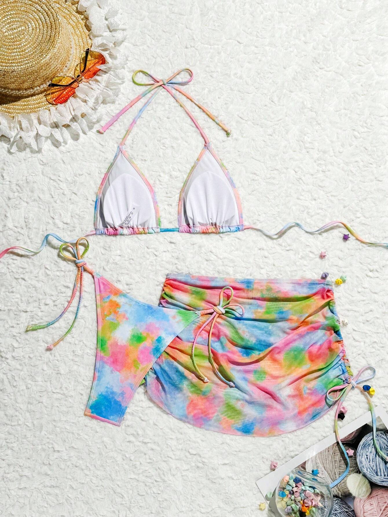 12694 1a-064 Conjunto de bikini 3 Pzas