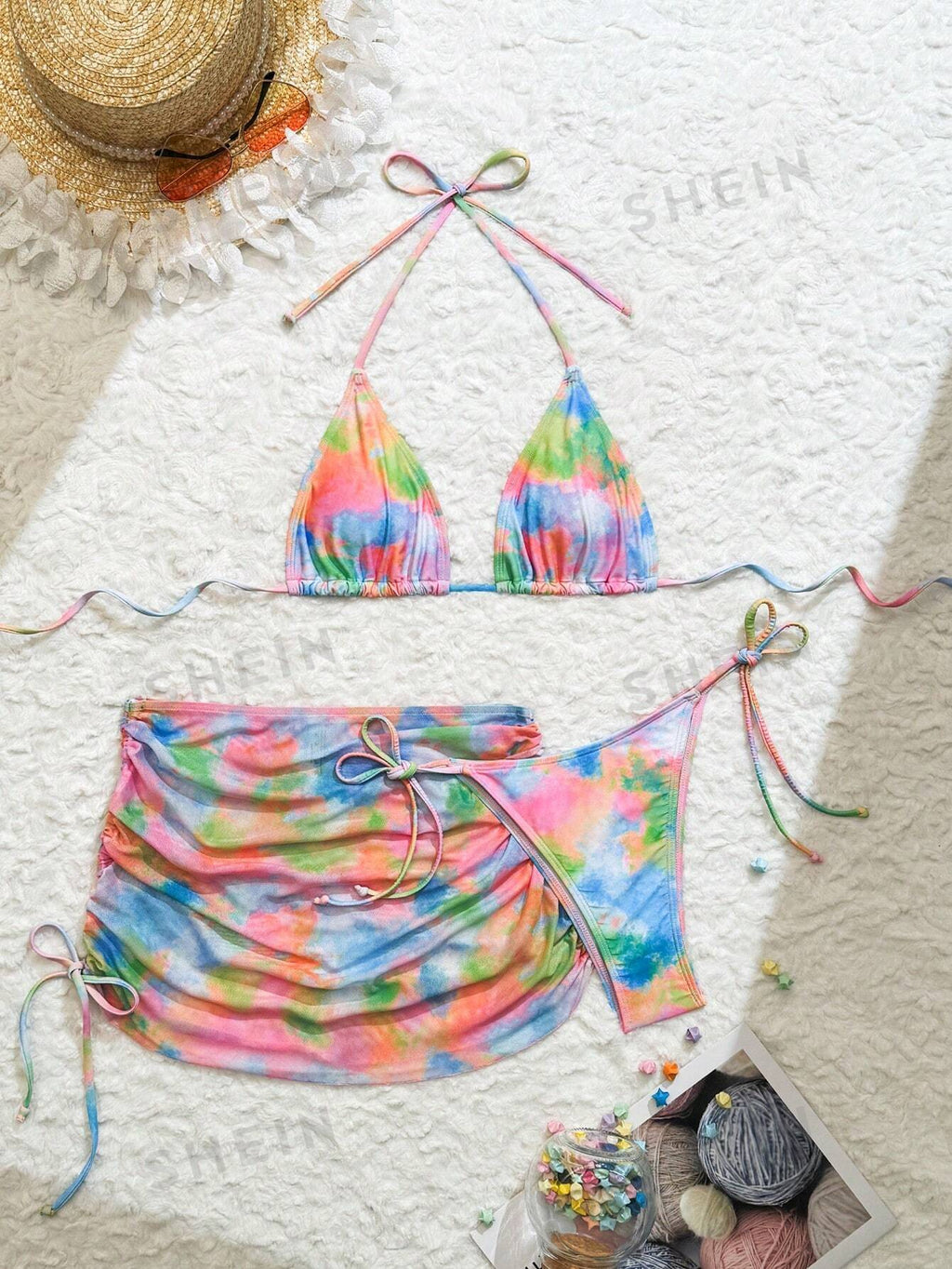 12694 1t-010 Conjunto de bikini 3 Pzas