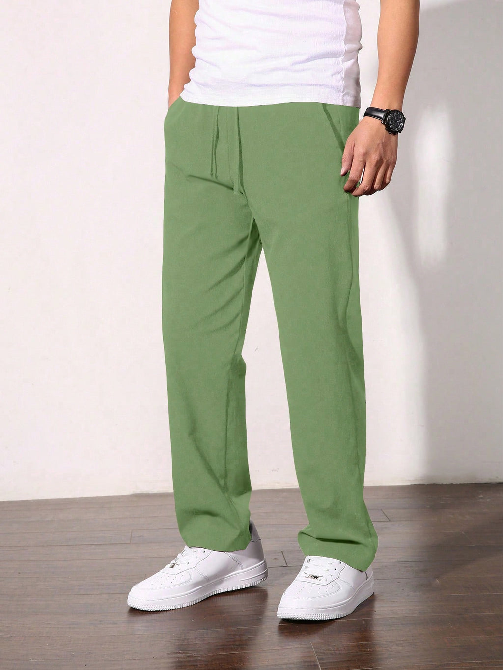 13052 1t-209 Pantalones casuales sueltos 1 Pza
