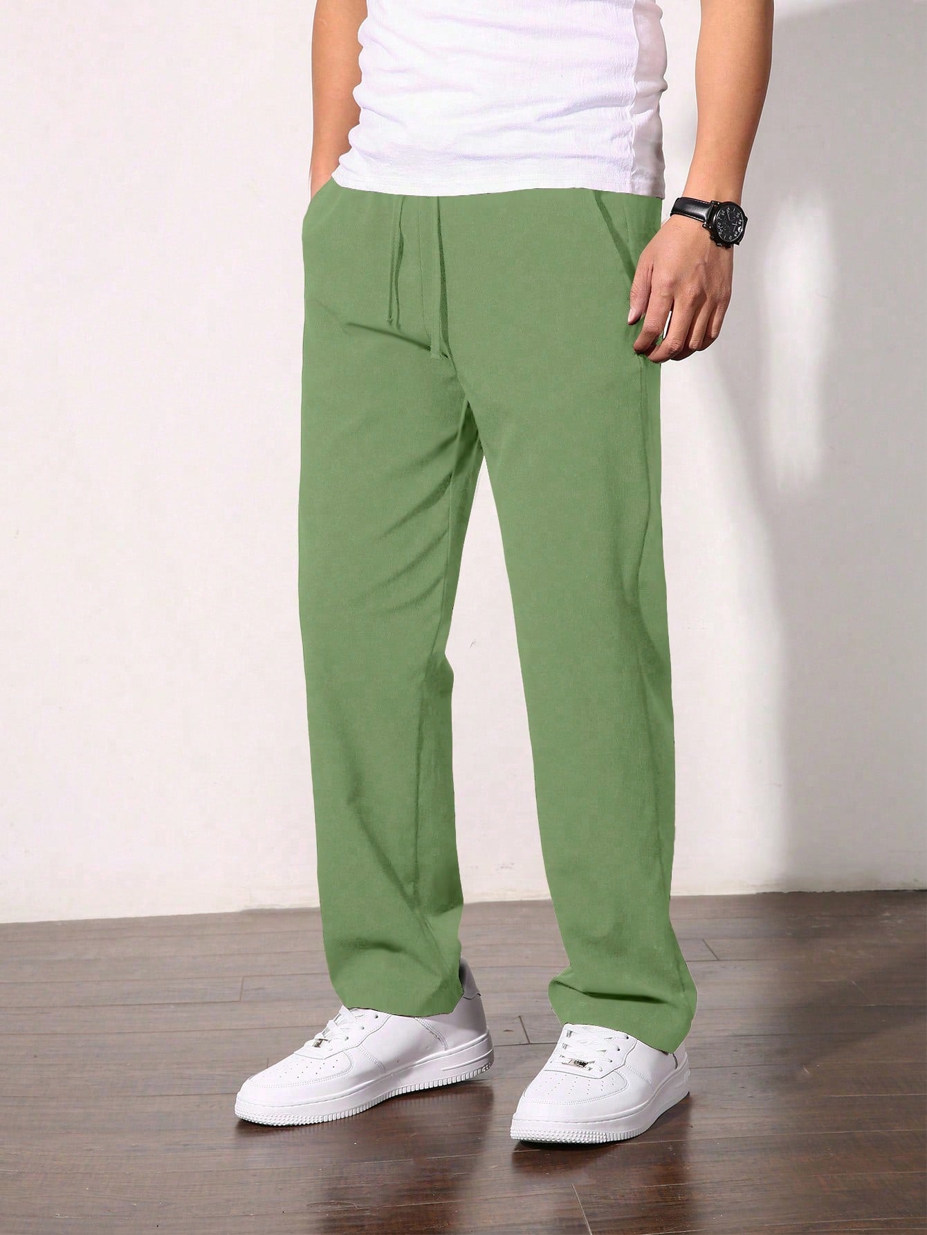 13052 1t-209 Pantalones casuales sueltos 1 Pza