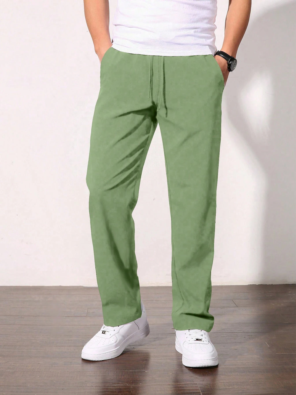 13052 1t-209 Pantalones casuales sueltos 1 Pza