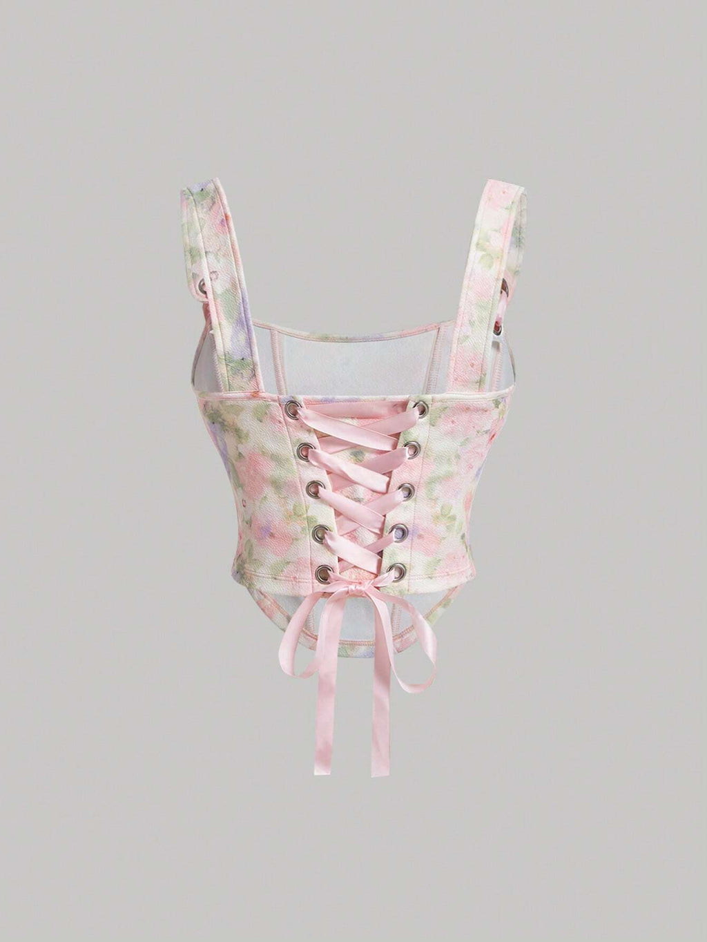 19263 1a-031 Top rosa con estampado de flores degradado 1 Pza