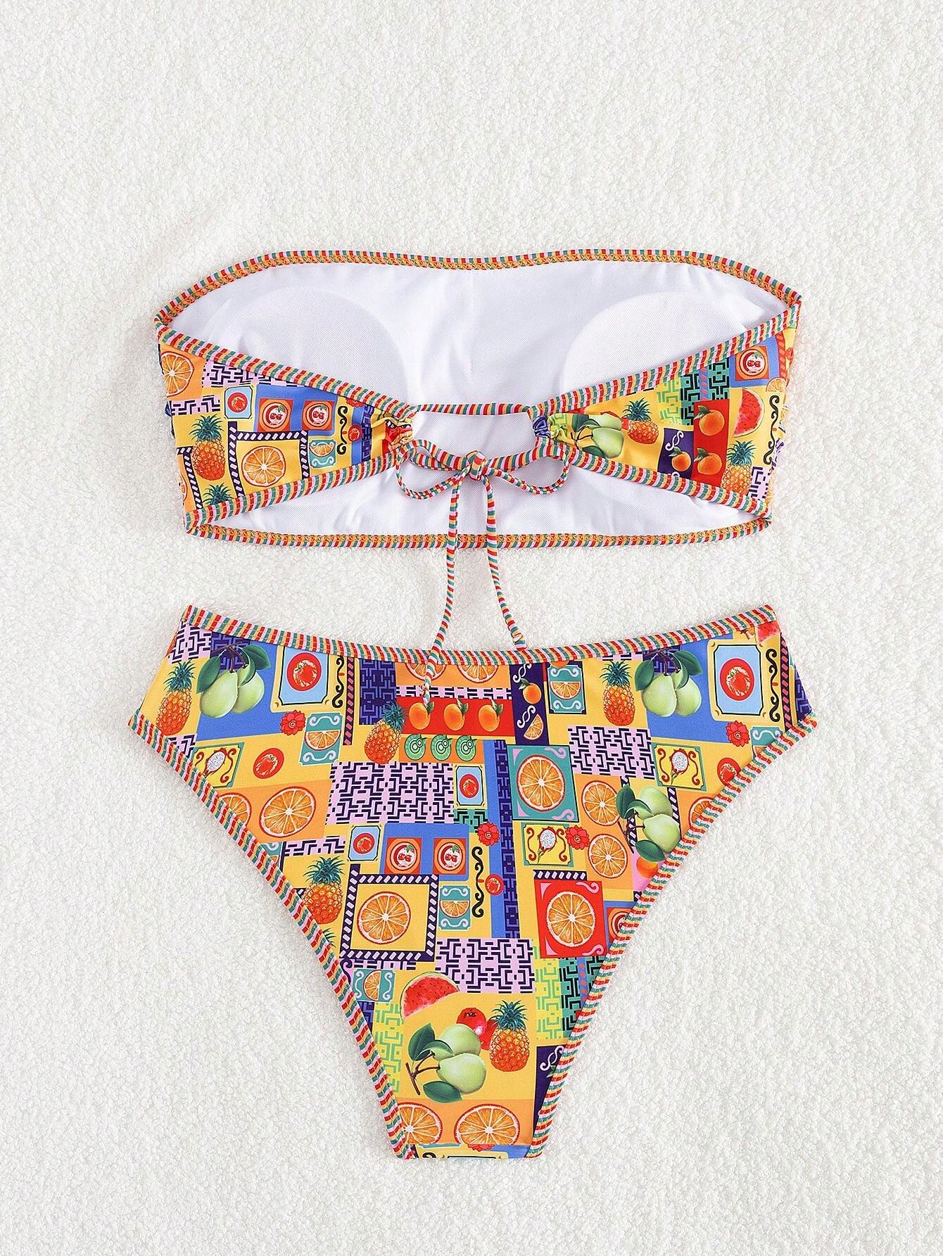 13195 1t-010 Bikini Frutas 2 Pzas