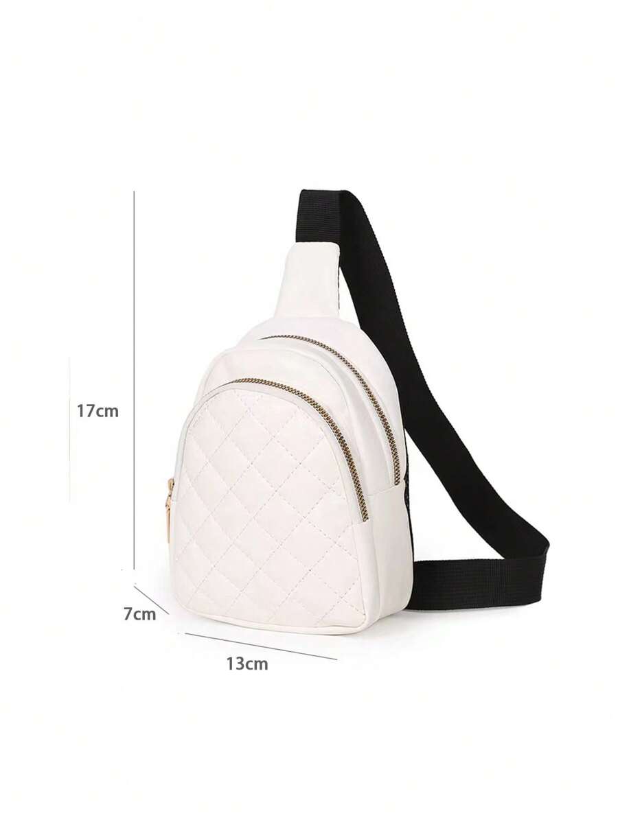 14586 1a-029 Bolso de pecho bordado con diamantes