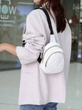 14586 1a-029 Bolso de pecho bordado con diamantes