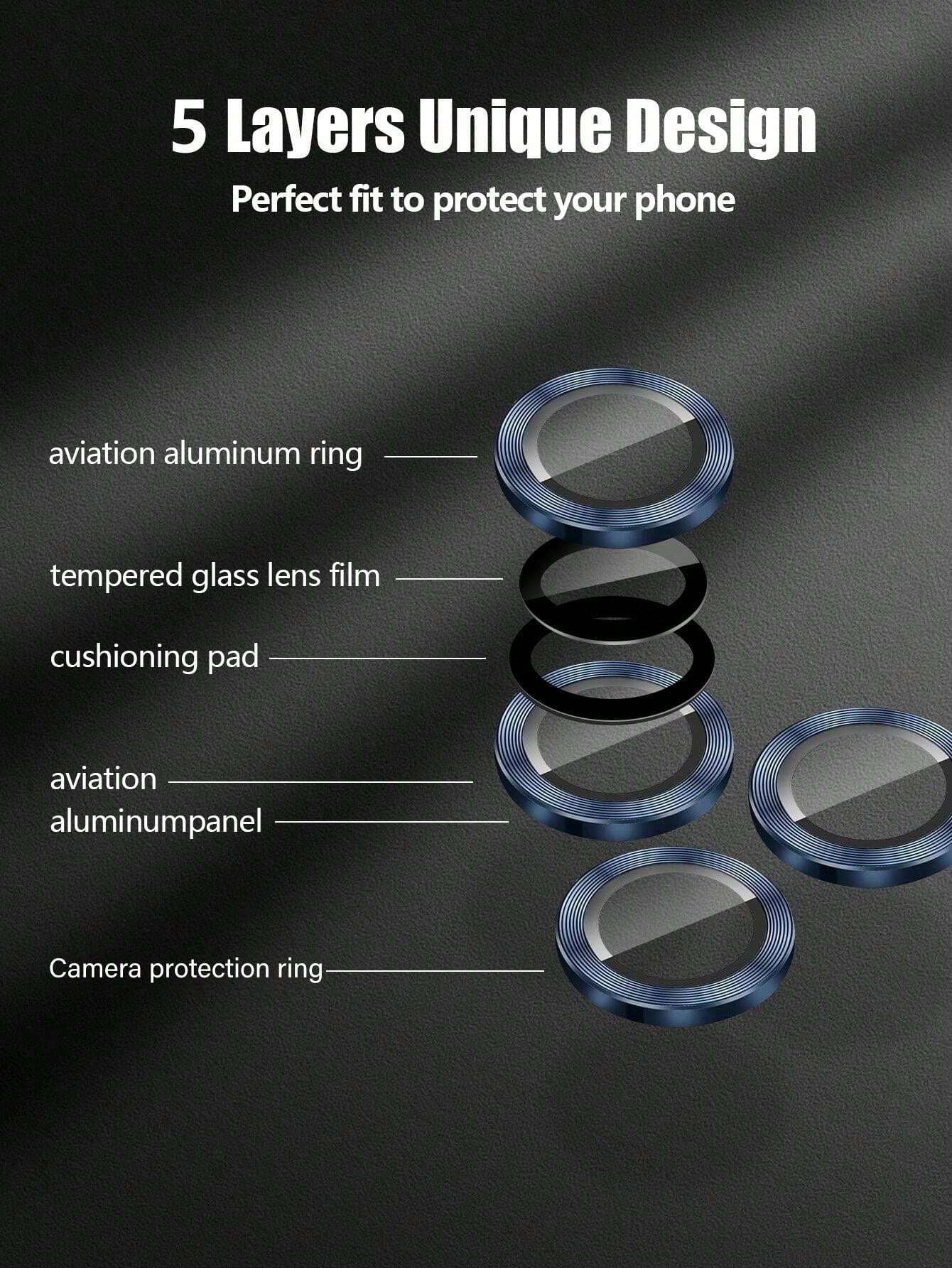 14062 2t-ProCa película protectora azul de alta definición para la lente Eagle Eye