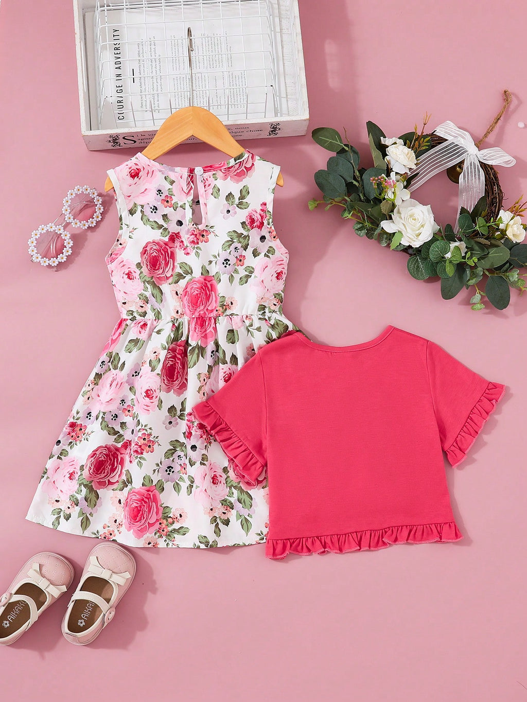 14052 1t-002 Vestido & abrigo sólido