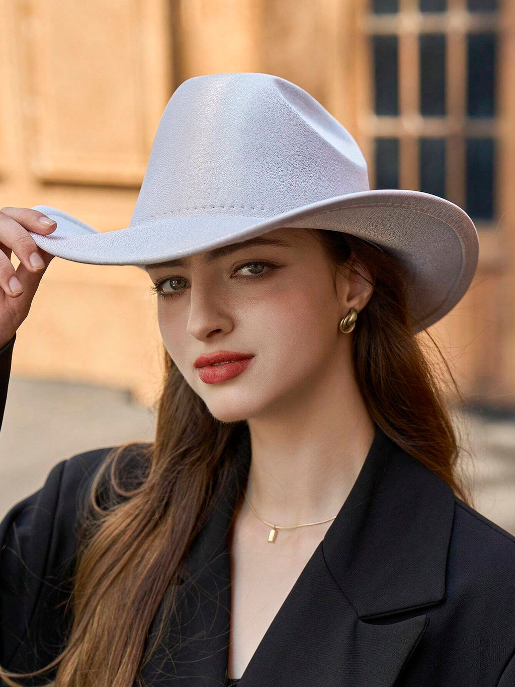 16090 1t-002 Sombrero brillante 1 Pza