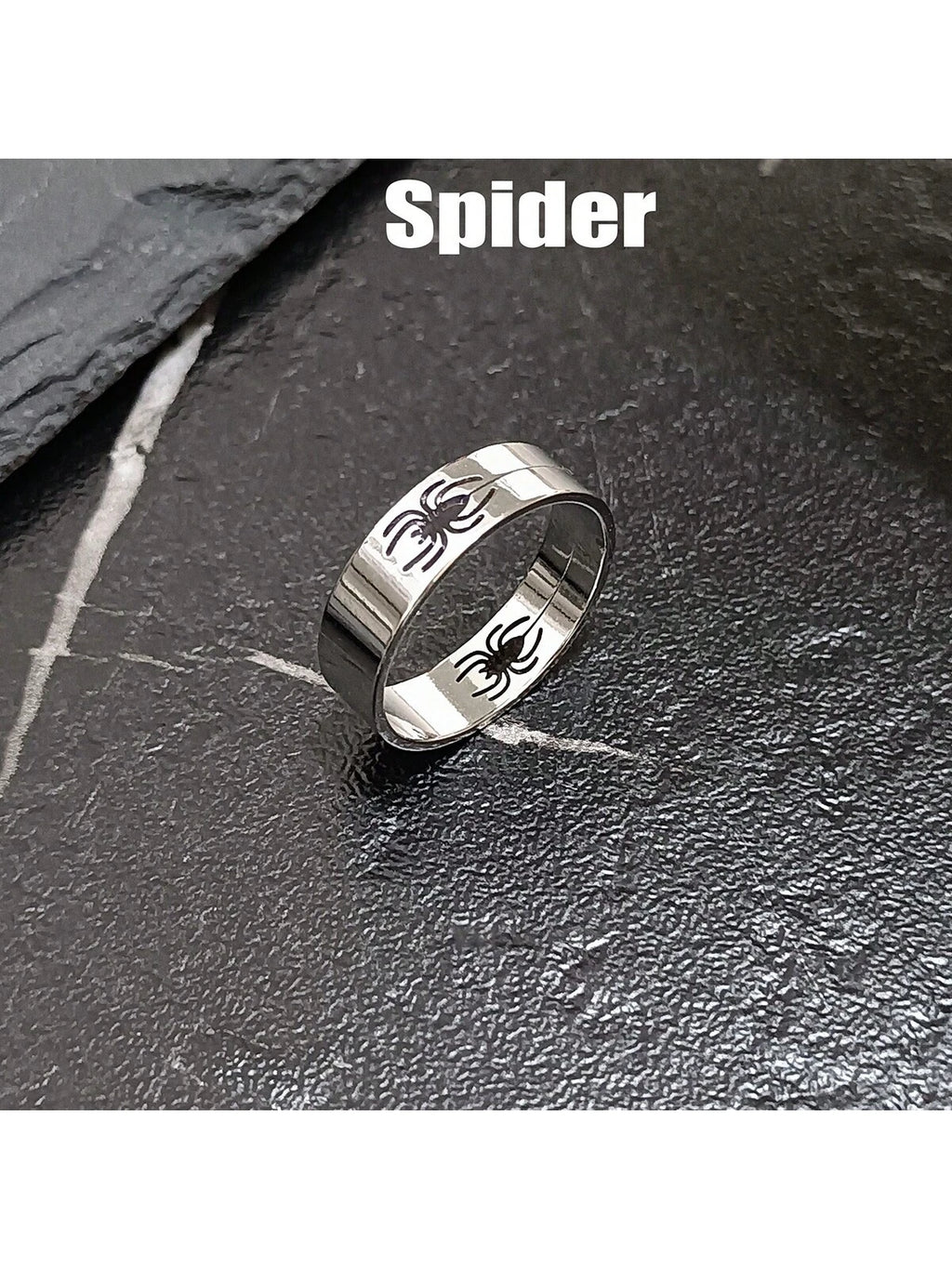 14982 1b-01-10 1 Anillo Diseño Telaraña 1 Pza