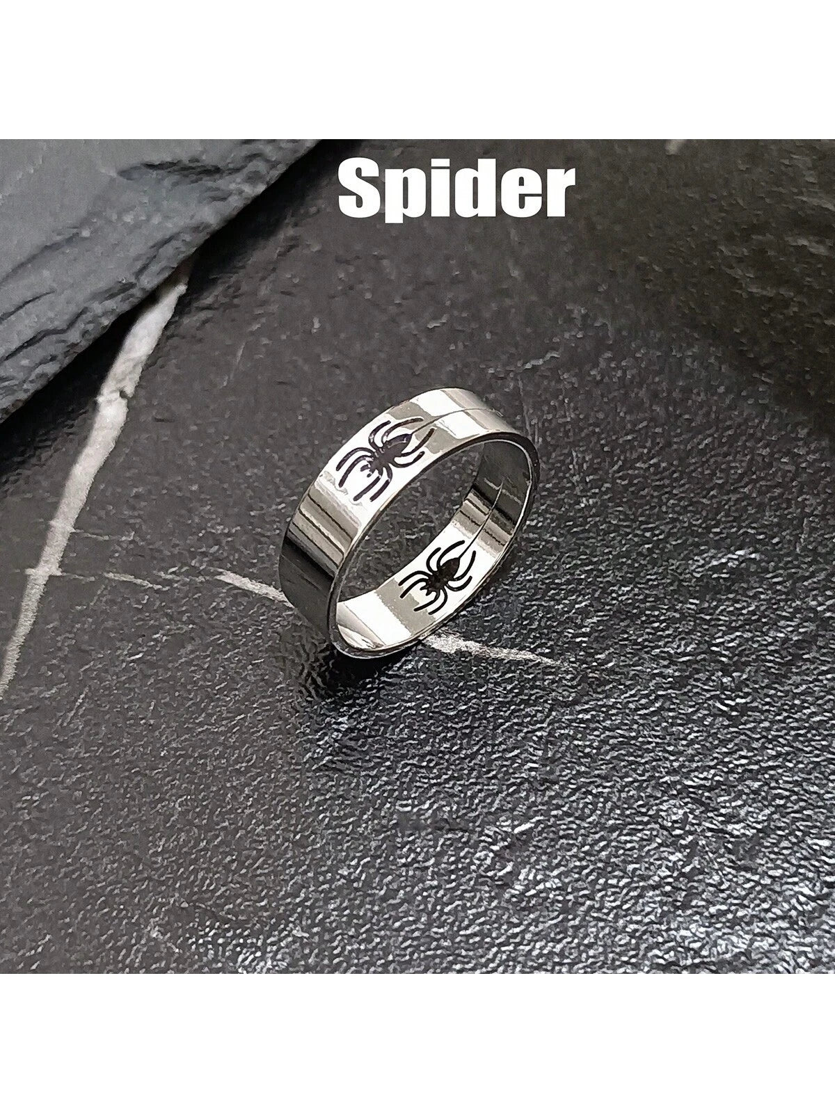 14982 1b-01-10 1 Anillo Diseño Telaraña 1 Pza