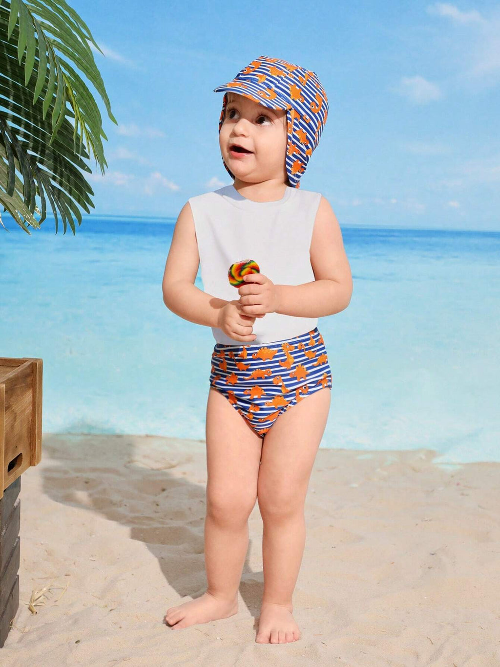 15545 1t-002 Conjunto Bañador Niño 2 Pzas