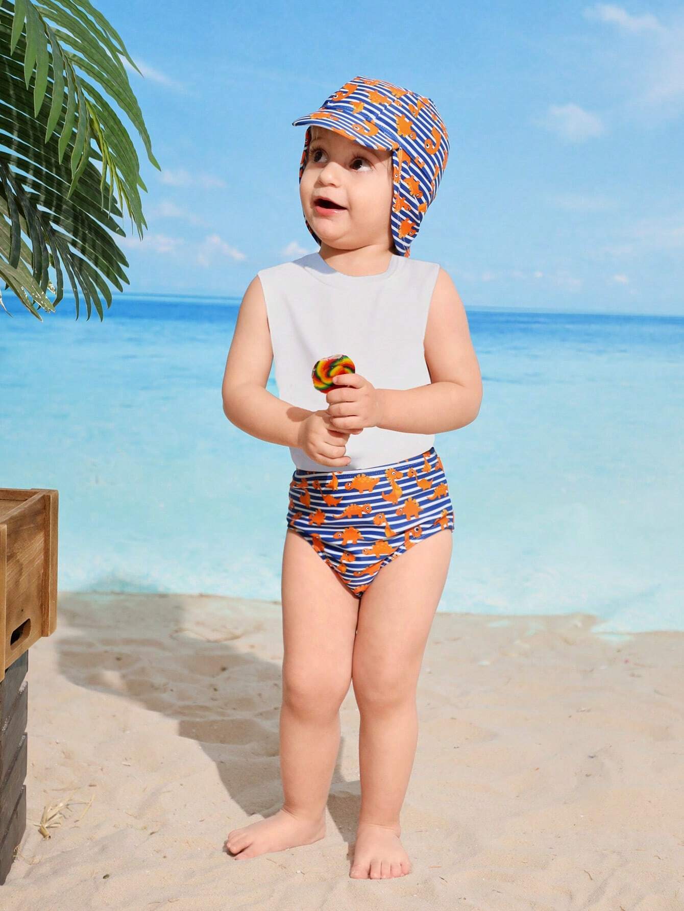 15545 1t-002 Conjunto Bañador Niño 2 Pzas