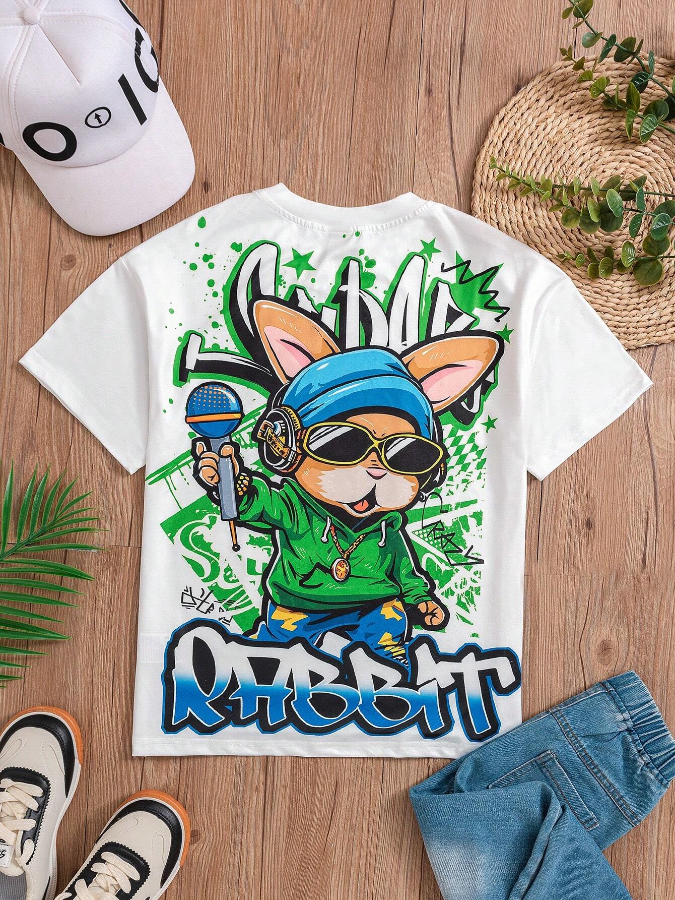 polos estampados para niños