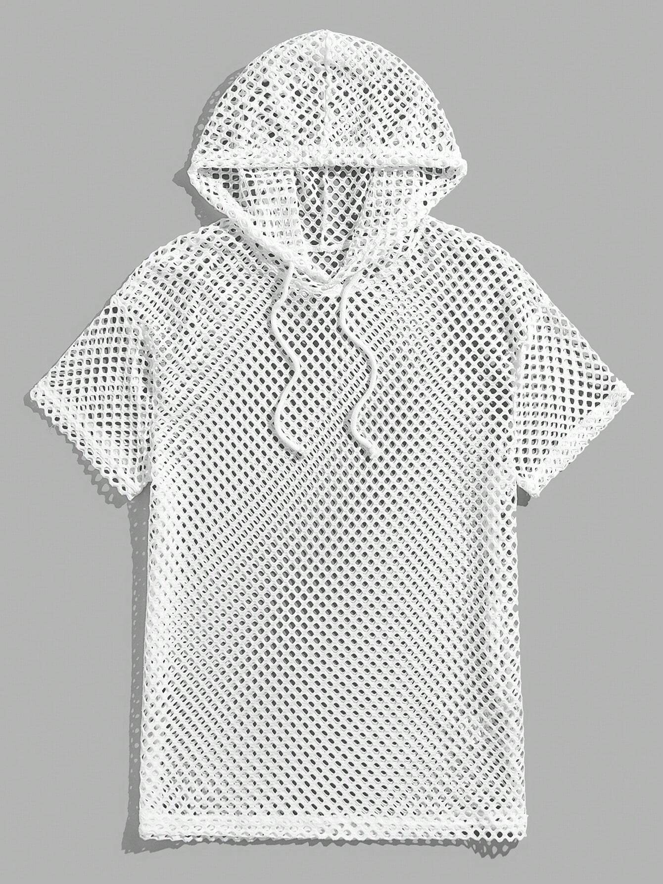 17023 1t-396 Camiseta con capucha de malla 1 Pza