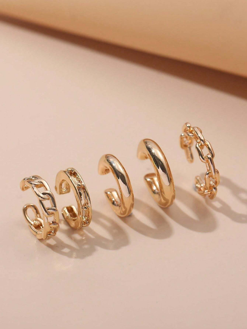 14316 1b-01-01 Aros de moda 5 Pzas