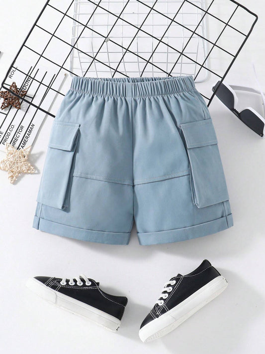 13603 1a-082 Shorts casuales unicolor 1 Pza