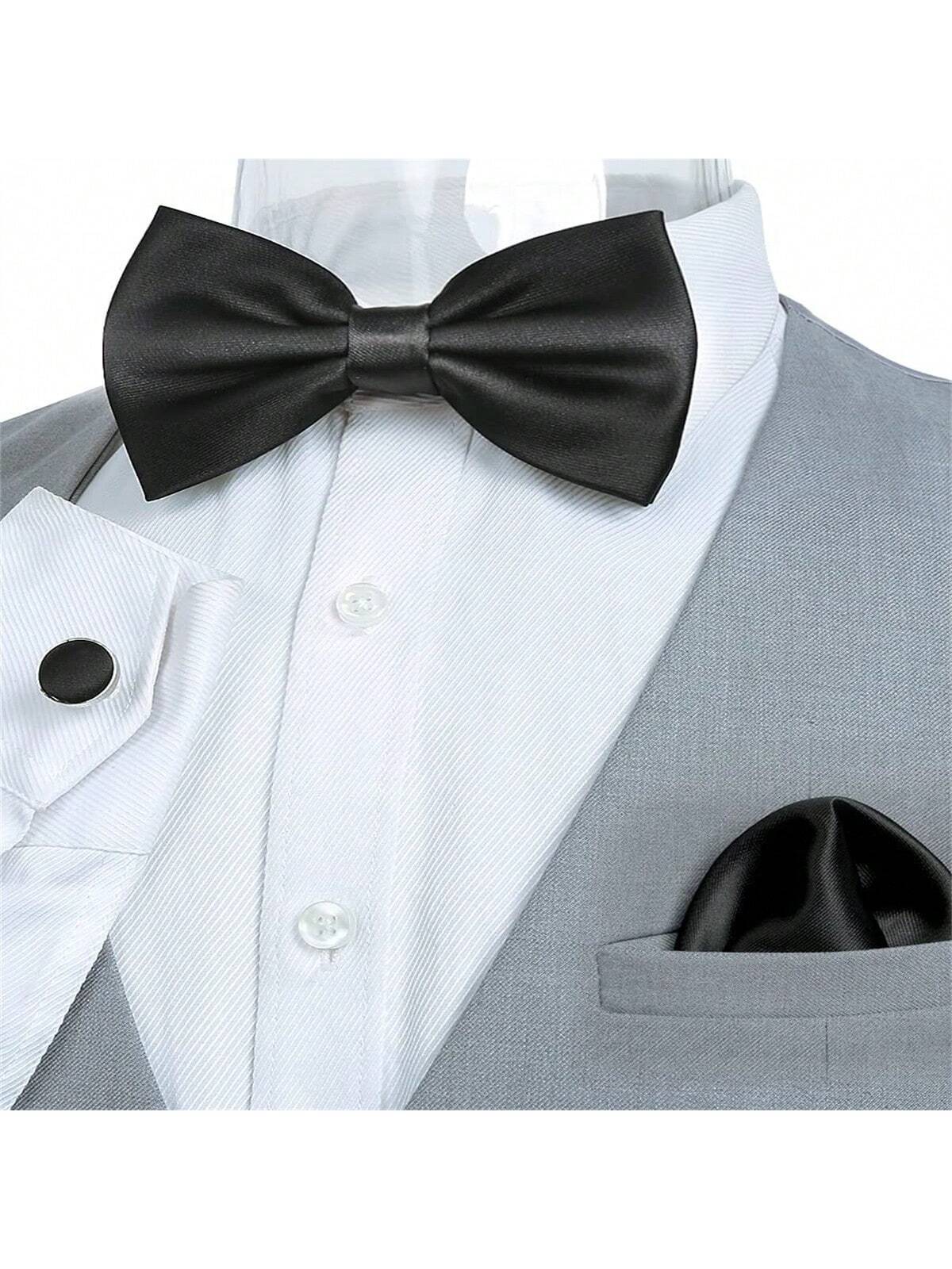 13511 1b-062 Conjunto de traje para hombres 4 Pzas
