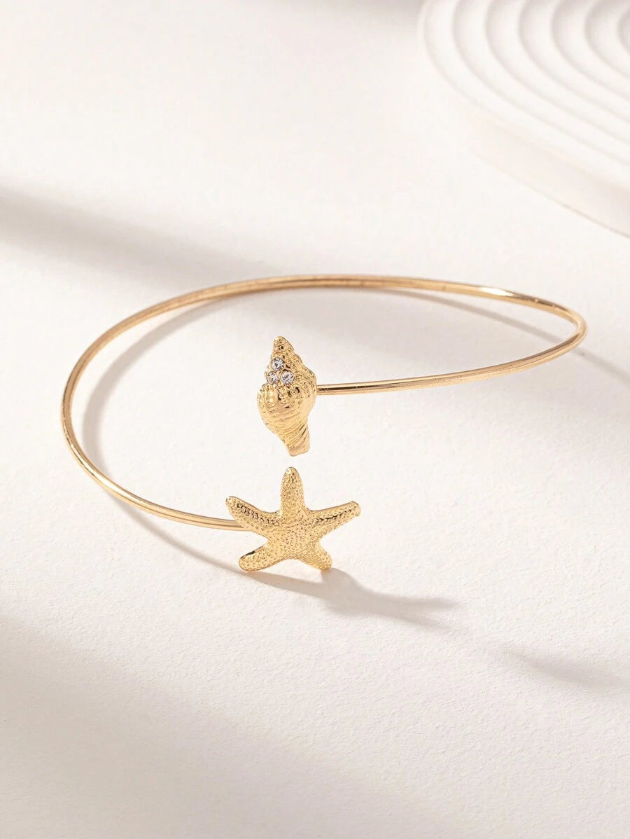 15183 1b-019 Brazalete superior para brazo con diseño de estrella de mar
