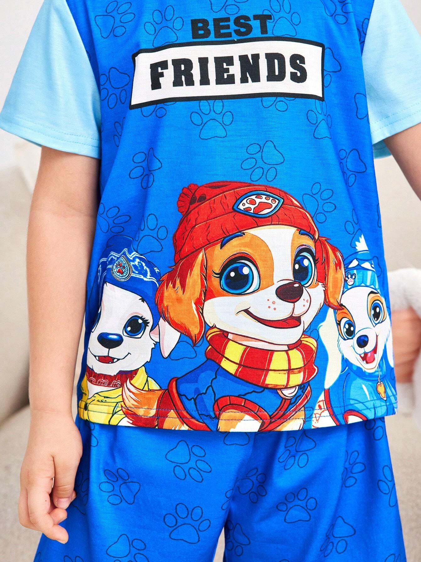 14049 1a-044 Conjunto de pijama para niño 2 Pzas