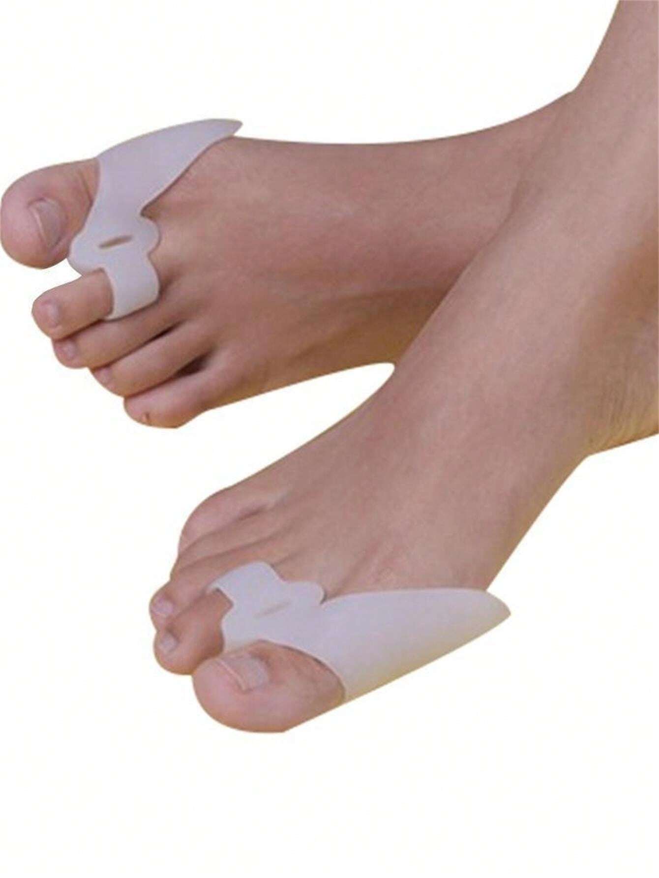 13990 1b-029 Un par de plantillas Unisex Separador de dedos en gel