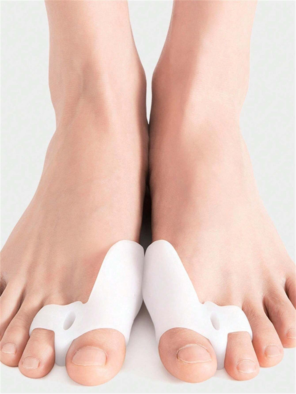 13990 1b-029 Un par de plantillas Unisex Separador de dedos en gel