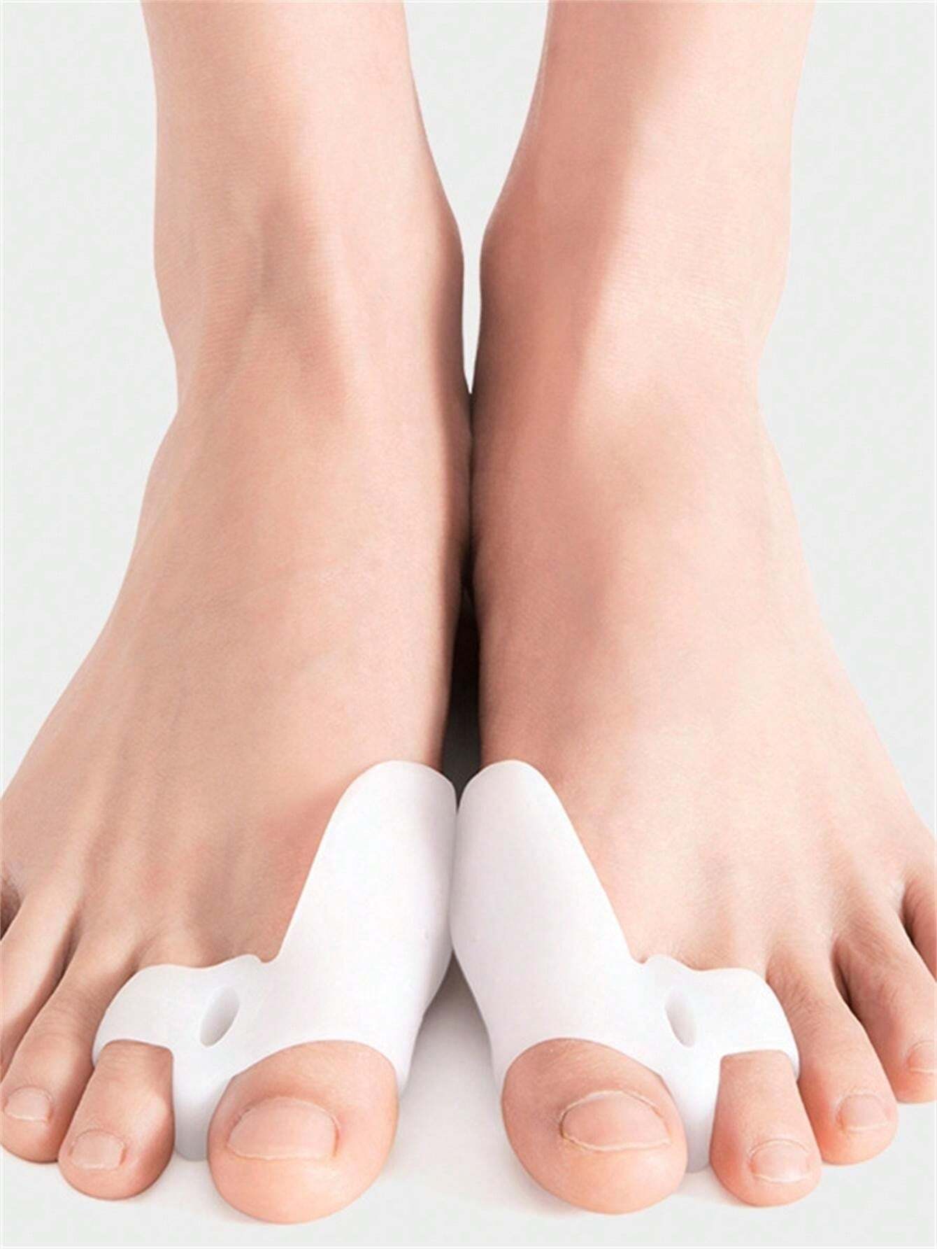 13990 1b-029 Un par de plantillas Unisex Separador de dedos en gel